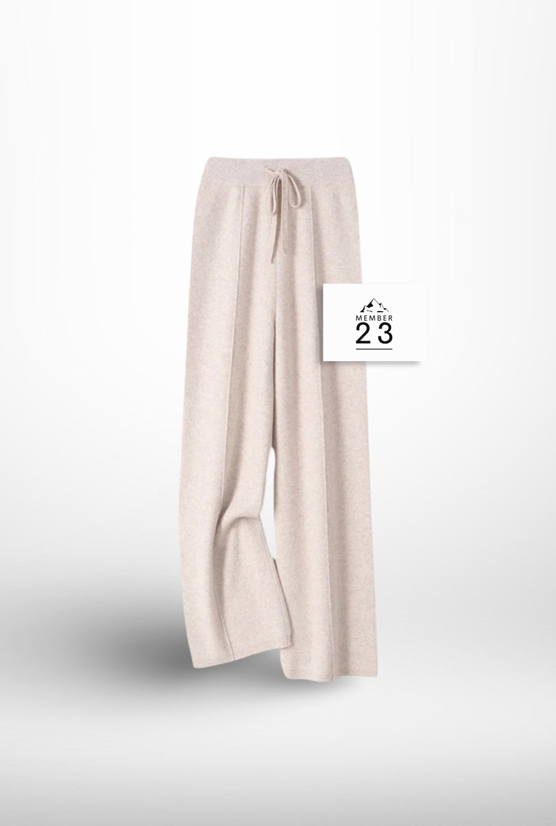 unisex cashmere trousers